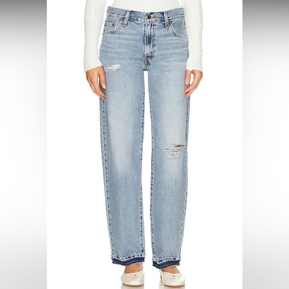 Levi's Light Wash Straight Leg Jeans